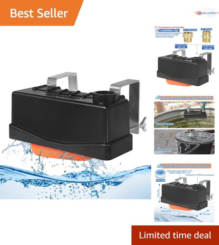 Water trough float - trough,