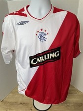 Glasgow Rangers Retro Away Football Shirt | 2006/07 | Size Large