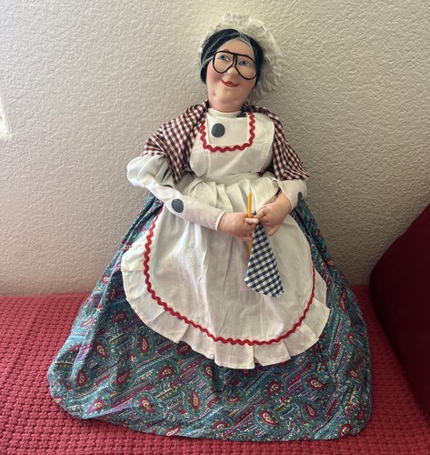 Vtg doll russian - 20",