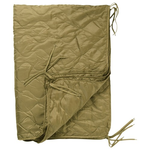 Military quilted poncho liner - military,