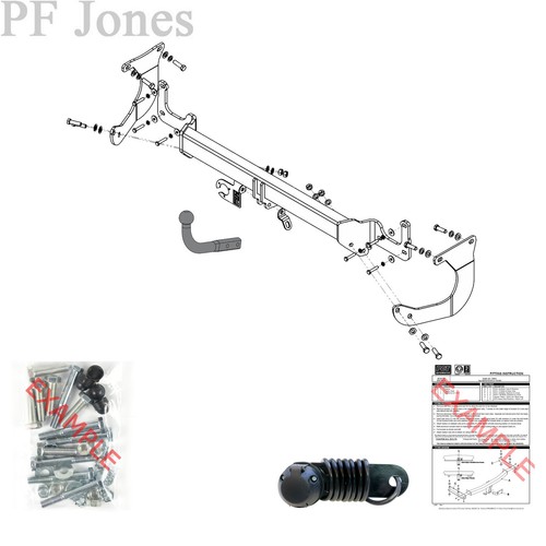 Pct towbar for peugeot - towbar, expert