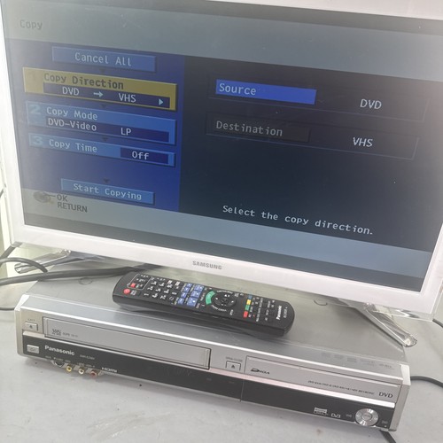 Panasonic dmr ez48v - vcr, &