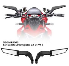 SPECCHIETTI RETROVISORI MOTO AERODINAMICI ALI STEALTH WING UNIVERSALI ALLUMINIO