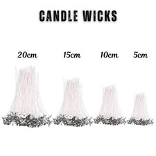 CANDLE WICKS PRE WAXED WITH