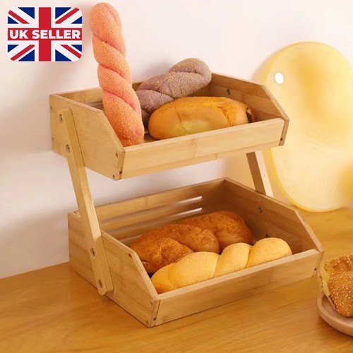 Tier bamboo kitchen fruit - 2,