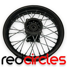BLACK 12" REAR SDG PIT BIKE WHEEL fits 50cc 110cc 125cc PITBIKES