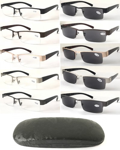 Semi rimless reading glasses - reading,