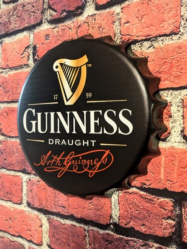 Guinness draught beer sign - guinness,