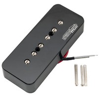 Wilkinson Low Gauss Black Iconic P90 Soapbar Single Coil Guitar Neck Pickup 