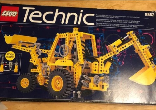 Lego technic 8862 backhoe - lego,