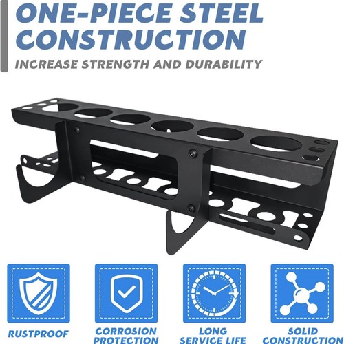 Wall mounted caulking tube - wall,