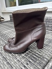 Camper Brown Leather Heeled
