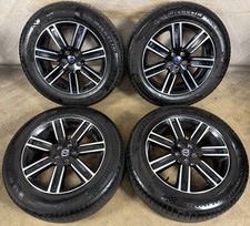 18'' GENUINE VOLVO XC60 DC BLACK ALLOY WHEELS TYRES ALLOYS  5X108 31445997