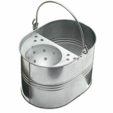 Vintage Galvanised Metal Pail