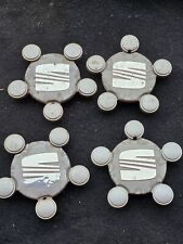 4 x Seat Alloy Wheel Centre Caps GENUINE 6L0601149E