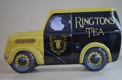 Ringtons tea van empty - tea,