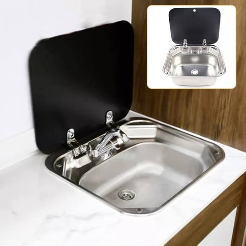 Stainless steel sink with - stainless,