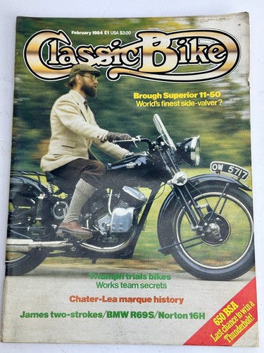 Classic bike feb 1984 bmw - -,