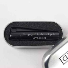 Personalised Black Jet Lighter