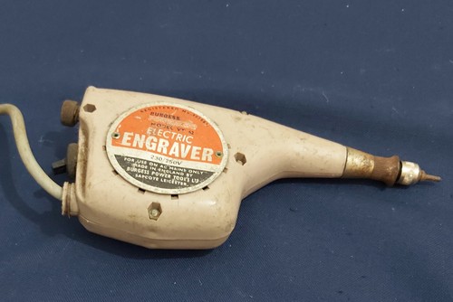 Vintage burgess engraver tool - burgess,