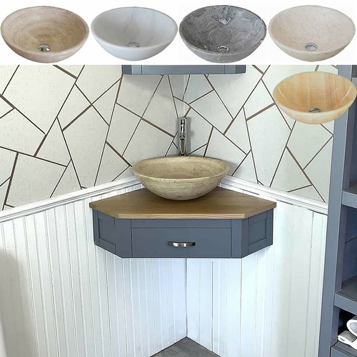 Corner unit oak top grey - corner,