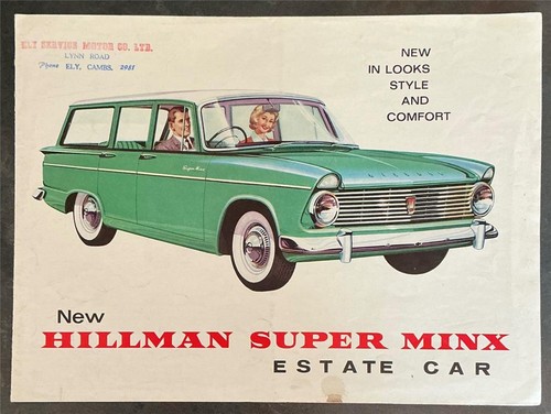 Hillman super minx estate - minx,
