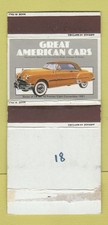 Matchbox - Great American Cars 1951 Pontiac Eight WEAR