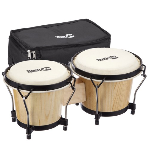 Rockjam and bongo drum - 8",