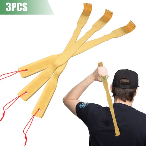3pcs long handle - 3pcs, bamboo