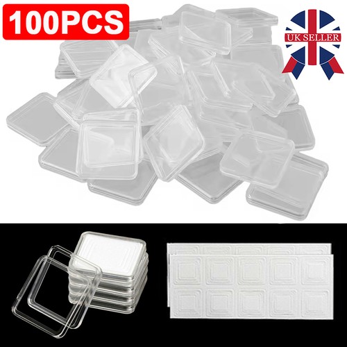 100x single square plastic - 100x,