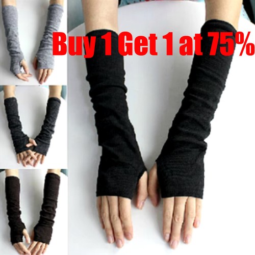 Women fingerless ladies long - women,