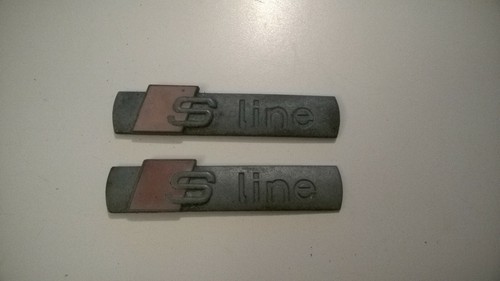 Genuine audi line sides - s-line,