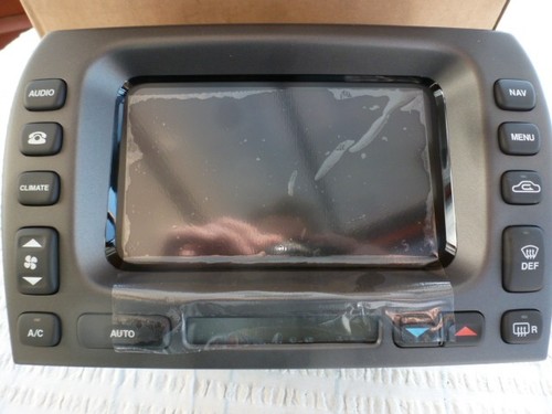 Jaguar type sat nav - x, head