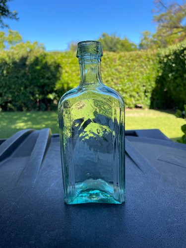 Old medicine bottle - bottle, pontil
