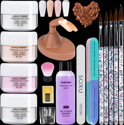 Acrylic nail kit powder - acrylic,