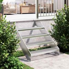 Grate Step Metal Garden Stair