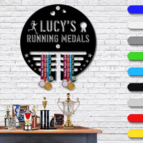 Personalised running medal - personalised,