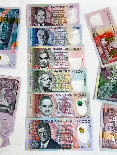 Mauritius 1 000 - –, 25–1,000