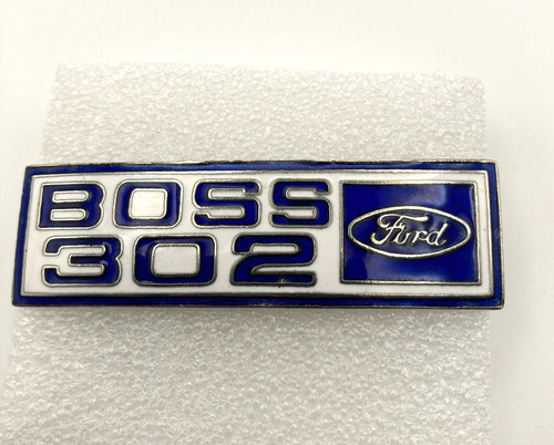 Ford boss 302 emblem mustang - boss,