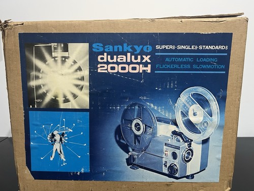 Sankyo dualux 2000h rare 8mm - 2000h,
