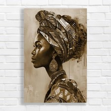 Vibrant African Woman Tribal