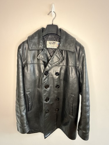 Schott nyc 740n pea jacket - nyc,