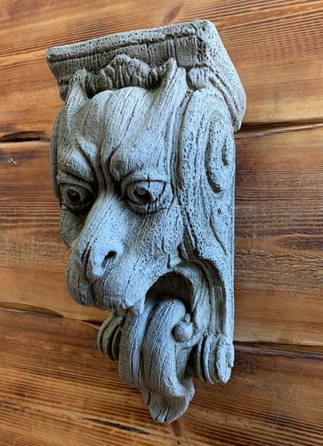 Stone garden detailed - detailed, gargoyle