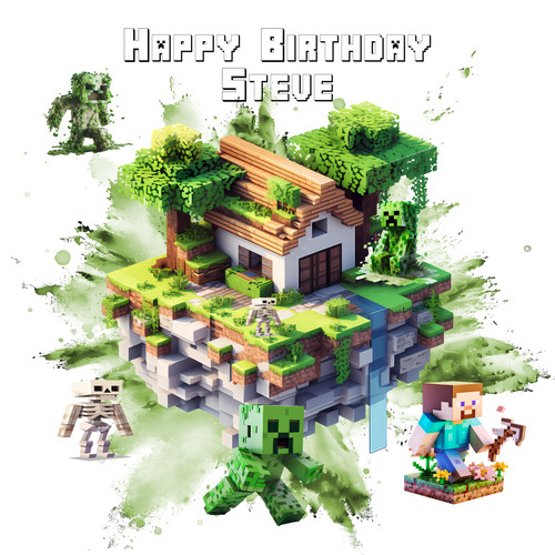 Personalised birthday card - personalised,