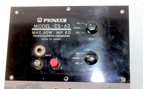 Pioneer crossover - cs-63,