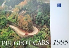 1995 PEUGEOT 106 205 306 405 605 car sales brochure. UK Auto Catalogue prospekt