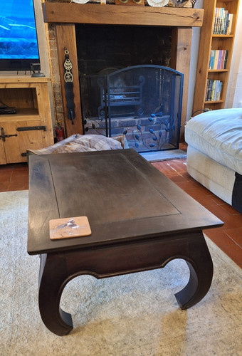 Coffee table mahogany h41cm - coffee,