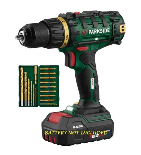 Parkside 20v cordless drill - cordless,