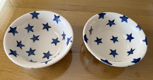 Emma bridgewater blue star - bridgewater,,