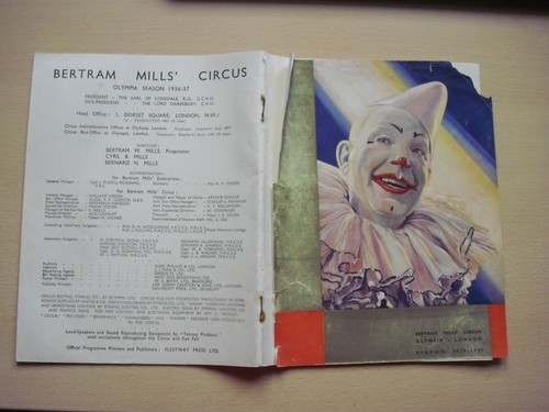 Programme bertram mills circus - mills,